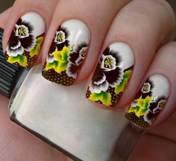 Adesicos de unha  para mão